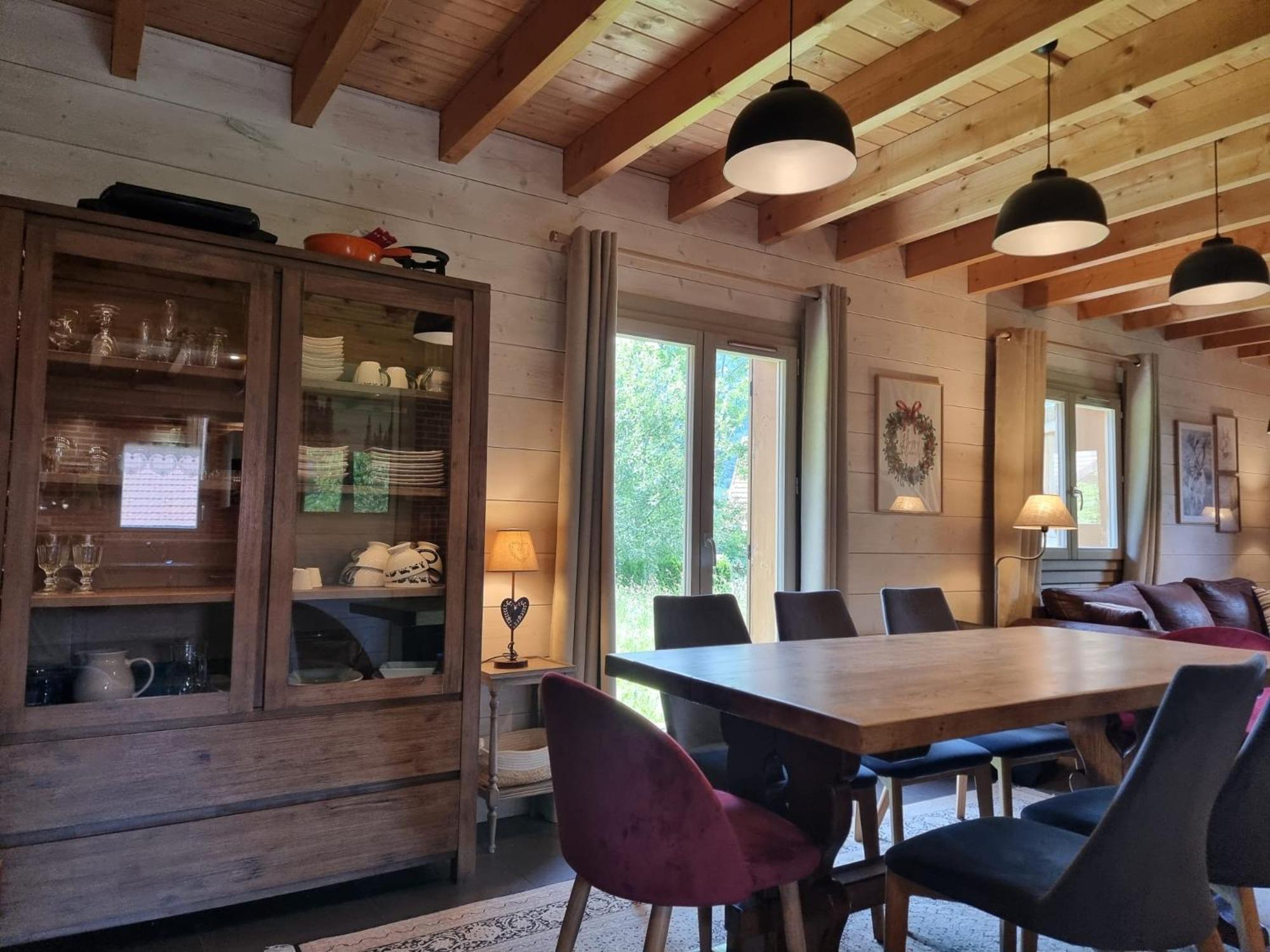 Le Chalet Du Pere Michel, Jacuzzi, Sauna, Jardin La Bresse Exterior foto