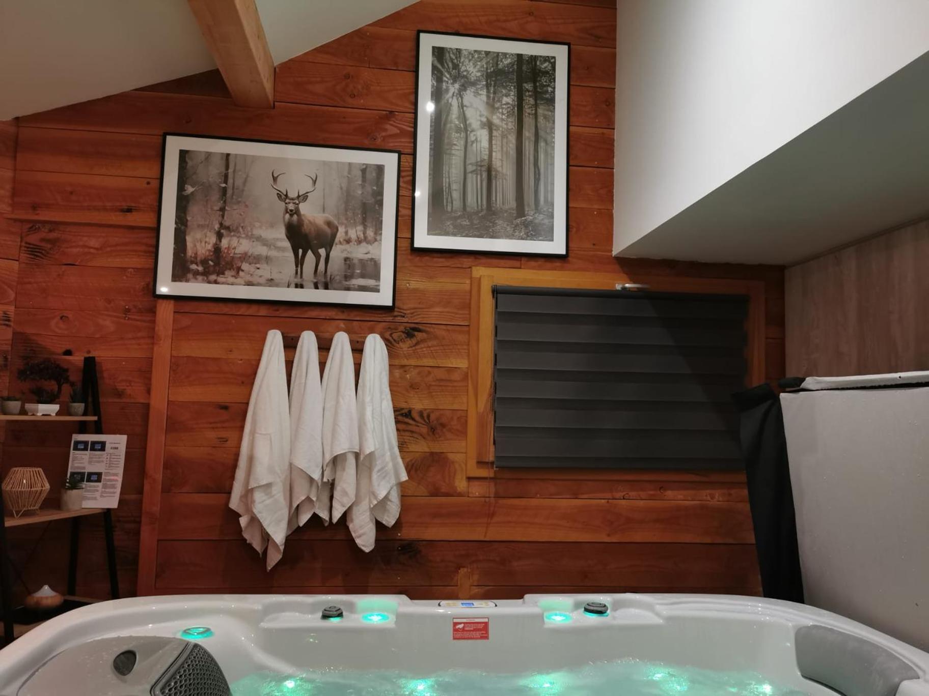 Le Chalet Du Pere Michel, Jacuzzi, Sauna, Jardin La Bresse Exterior foto