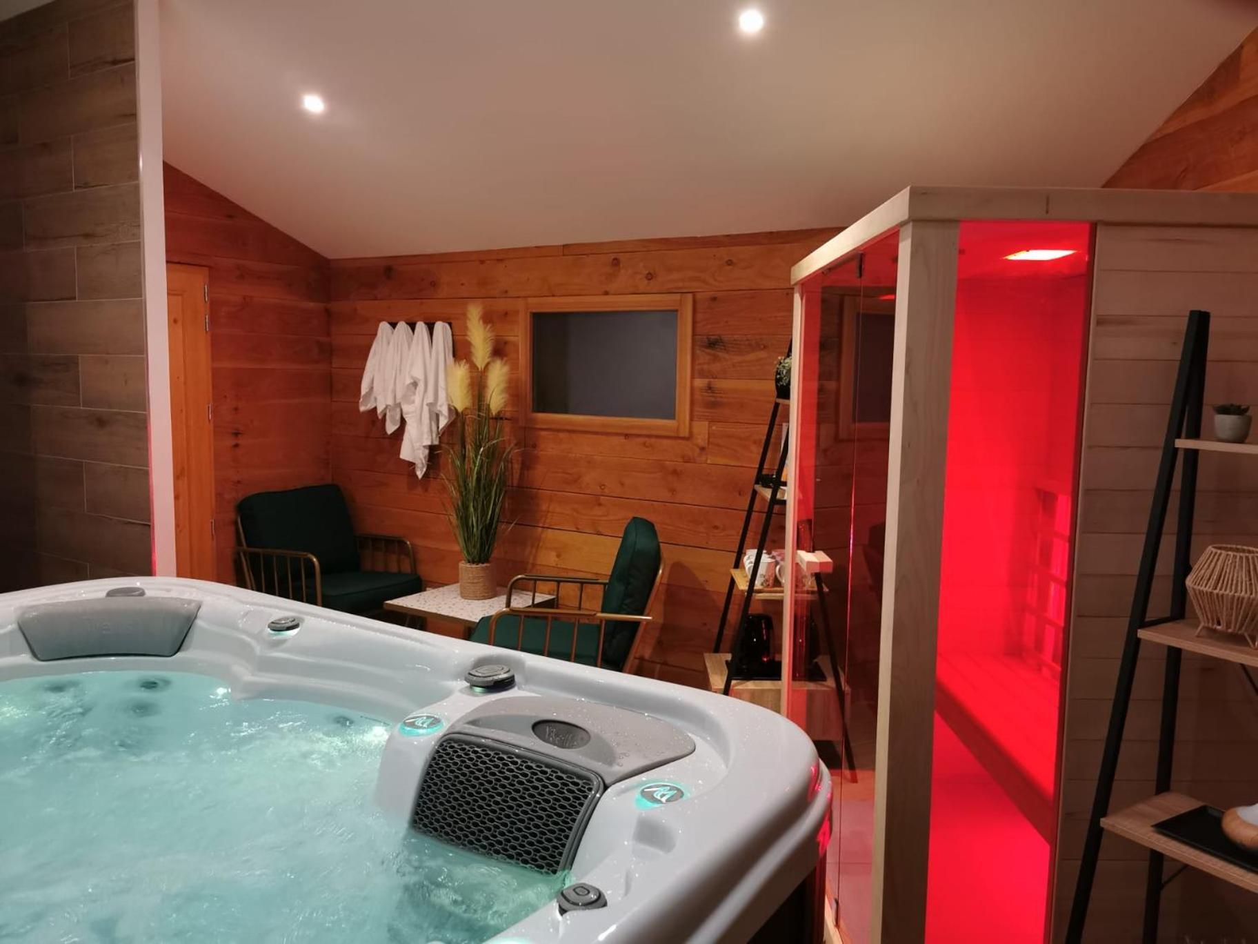 Le Chalet Du Pere Michel, Jacuzzi, Sauna, Jardin La Bresse Exterior foto