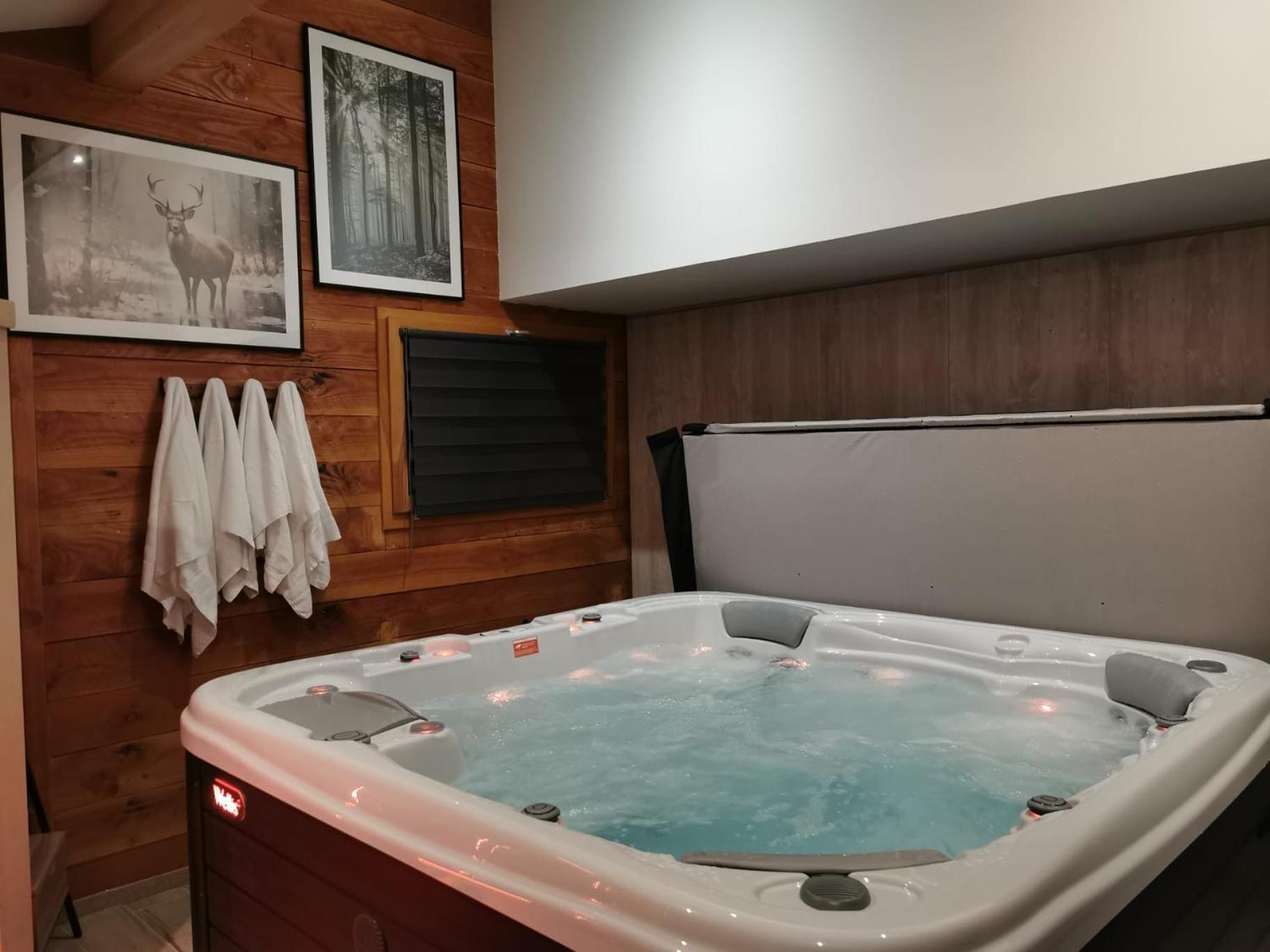 Le Chalet Du Pere Michel, Jacuzzi, Sauna, Jardin La Bresse Exterior foto